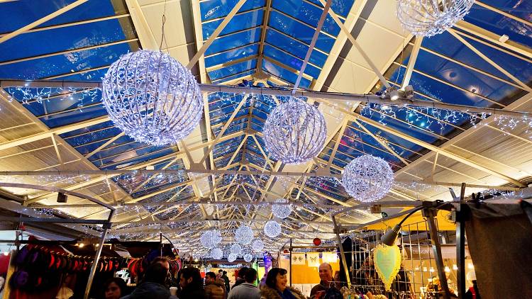 Greenwich Hospital, Greenwich Market at Christmas, Xmas Lights, 2015