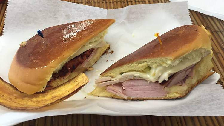 Latin American Cuban sandwich