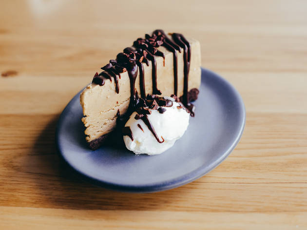 Espresso Gelato Pie at AR Cucina Espresso Gelato Pie at AR Cucina