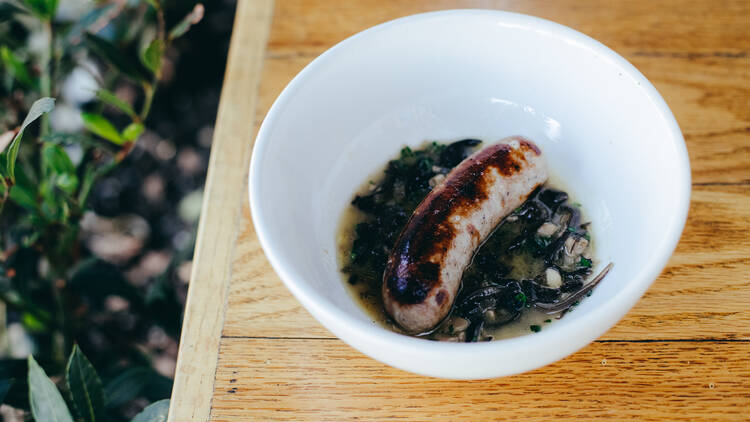 Boudin blanc at Salt's Cure