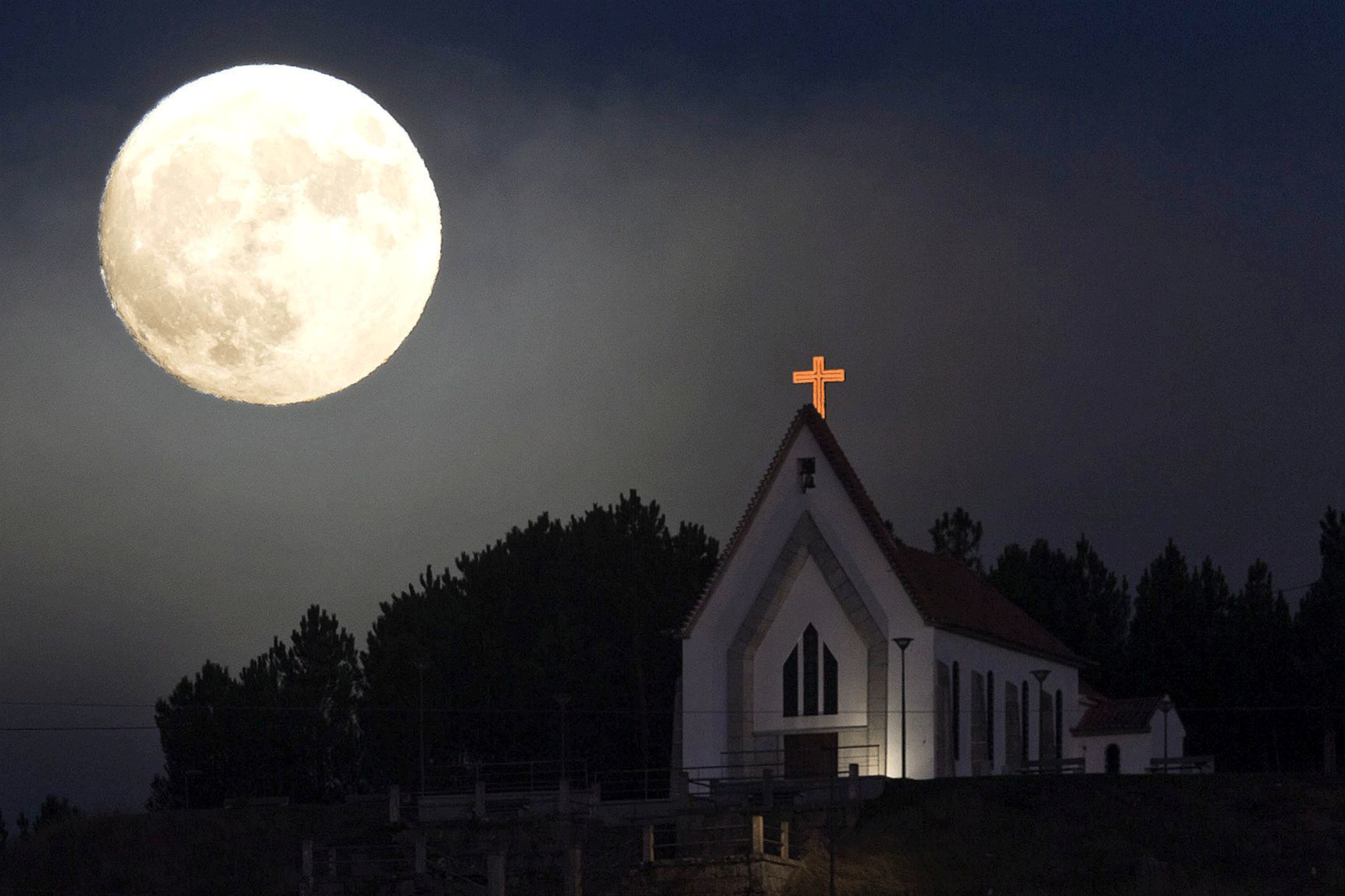 Луна в америке фото