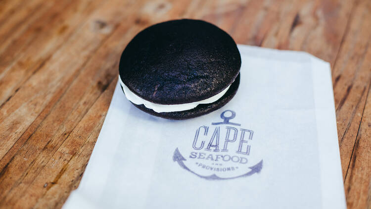 Whoopie pie at Cape Seafood & Provisions