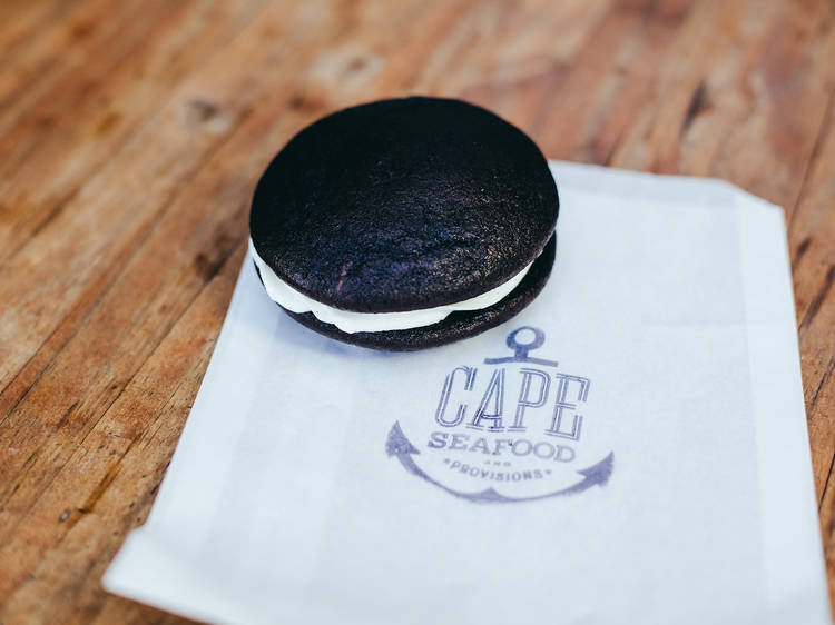 Whoopie pie at Cape Seafood & Provisions