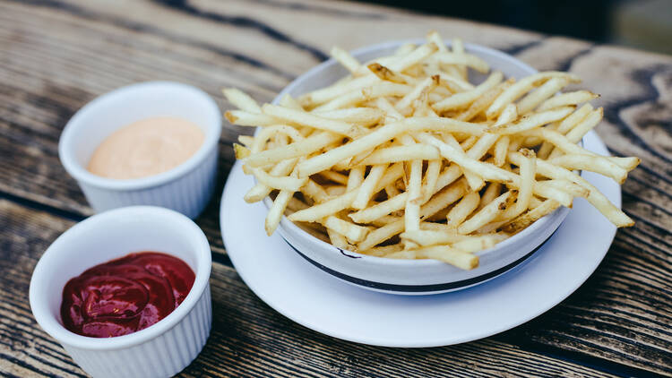 French fries at Zinque