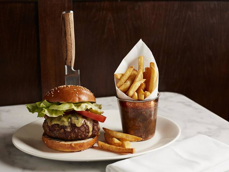 the cut steakhouse wagyu burger