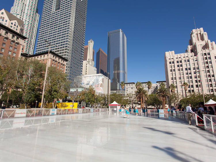 Where to go ice skating in Los Angeles