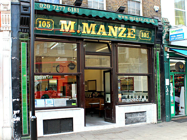 London's best pie and mash shops, M Manze Peckham
