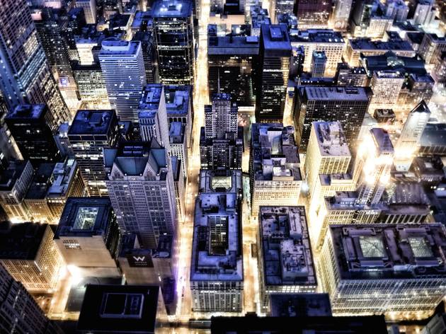 Chicago at night Chicago at night