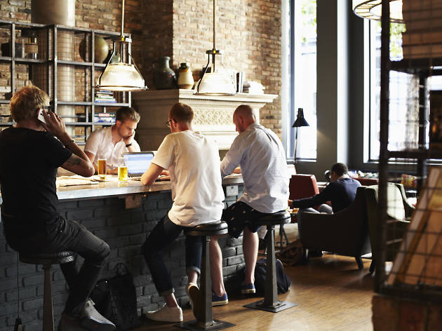 Hoxton Hotel lobby - Best business hotels