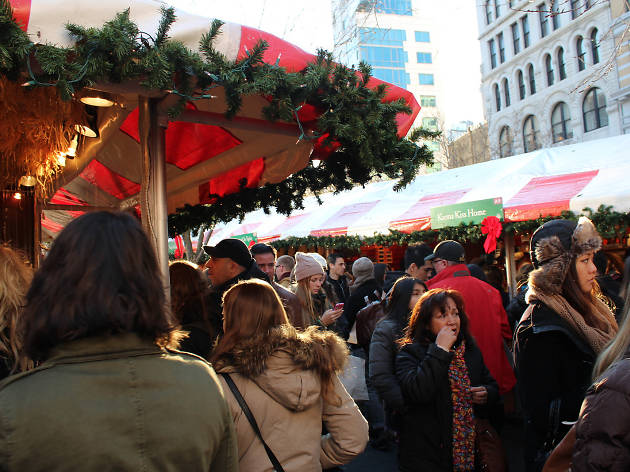 The Union Square Holiday Market officially opens for the season today The Union Square Holiday Market officially opens for the season today