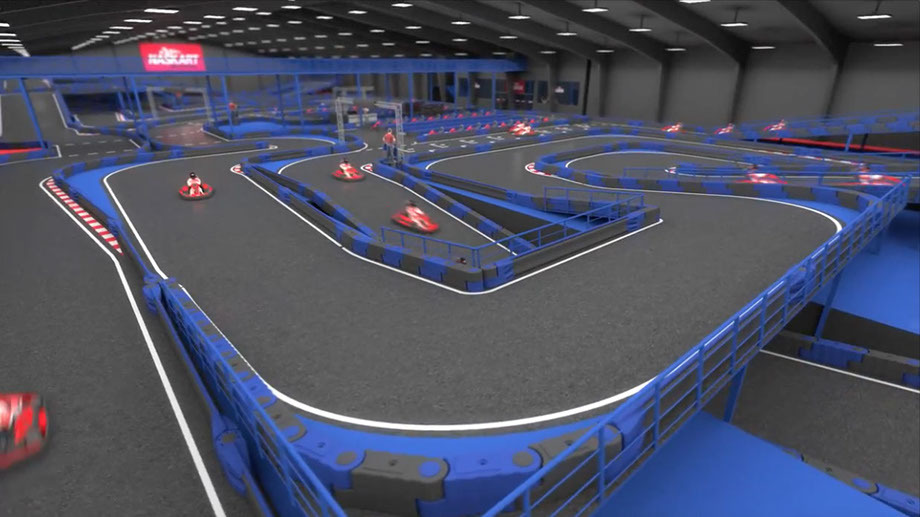 Naskart Will Open In Ct As The Largest Indoor Go Kart Racing Track In The World 