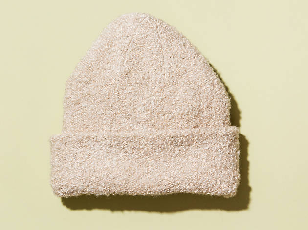 Cream beanie by Topman Cream beanie by Topman