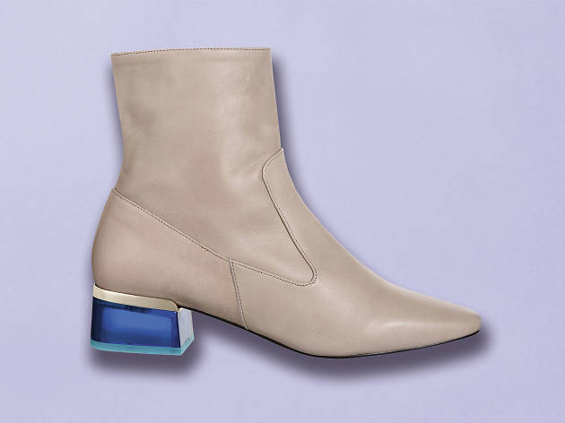Perspex heeled boots by Topshop Perspex heeled boots by Topshop