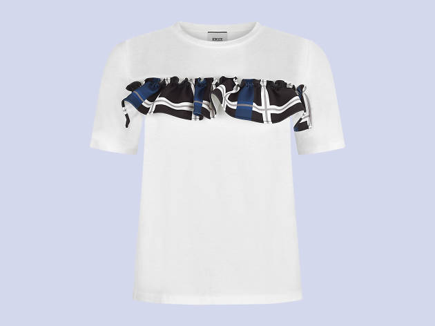 Ruffled cotton top by The Edit Ruffled cotton top by The Edit