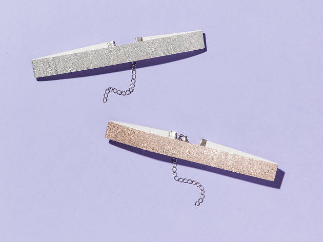 Glitter choker Glitter choker