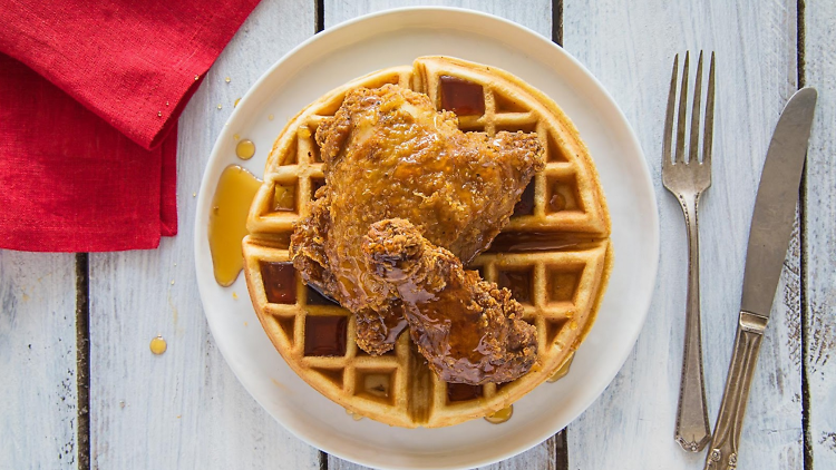 Auntie April’s Chicken-n-Waffles