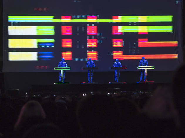 Kraftwerk Kraftwerk en el Corona Capital