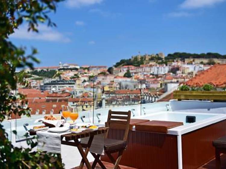 Castel Jacuzzi Terrace da Casa Balthazar