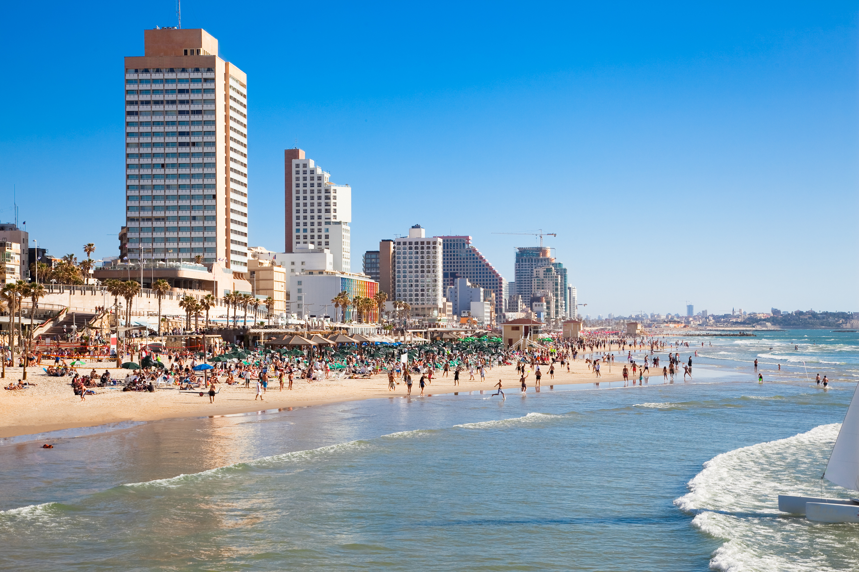 tourist in tel aviv