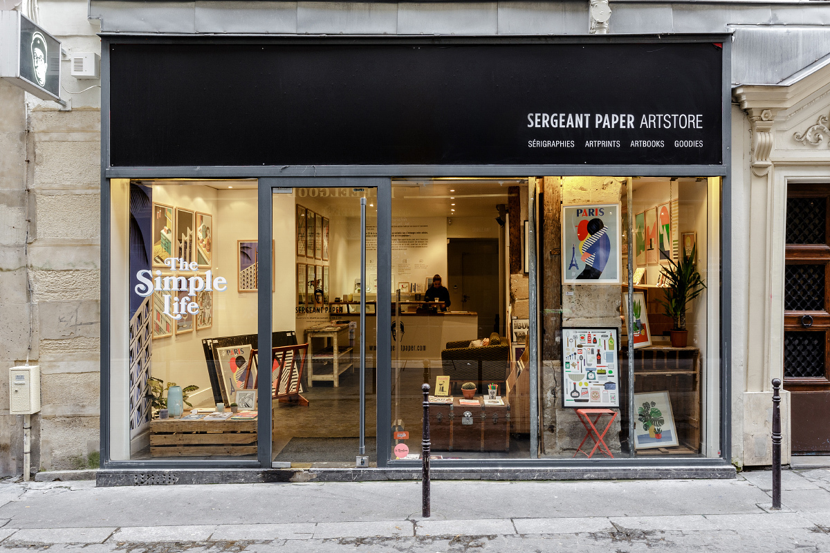 Sergeant Paper Shopping à 4e arrondissement, Paris