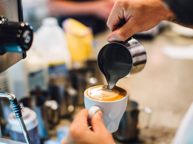 John Montagu Coffee being poured at John Montagu