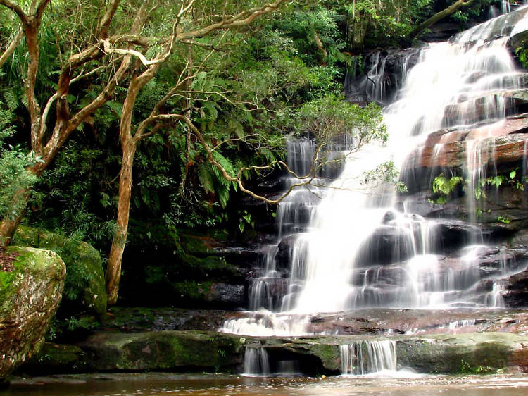 Go for a sensual splash under one of the best waterfalls in Sydney and NSW