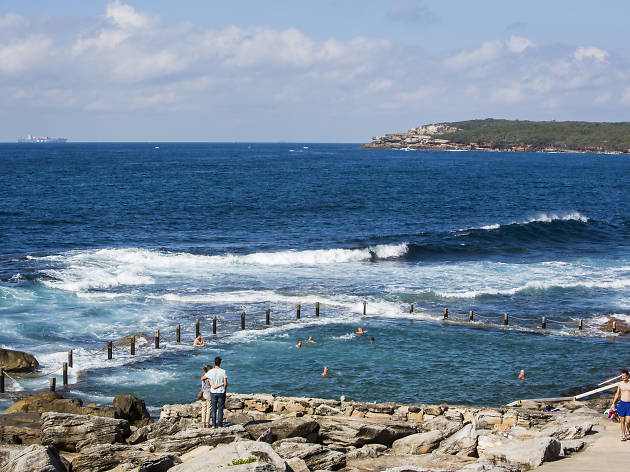 Mahon Pool at the northern end of Maroubra Beach