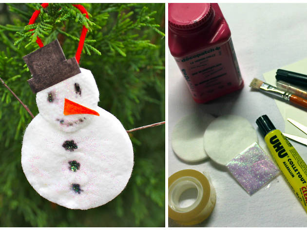 snowman coton tuto snowman coton tuto
