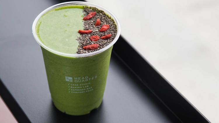 green smoothie at SNP Headquarter