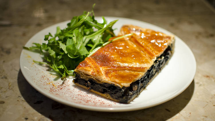 Cuttlefish empanada at Barrafina Drury Lane