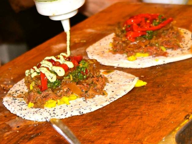 Mahane Yehuda Market - Middle Eastern pita to Israeli 