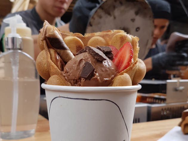 Waffölz Waffles japoneses en la CDMX