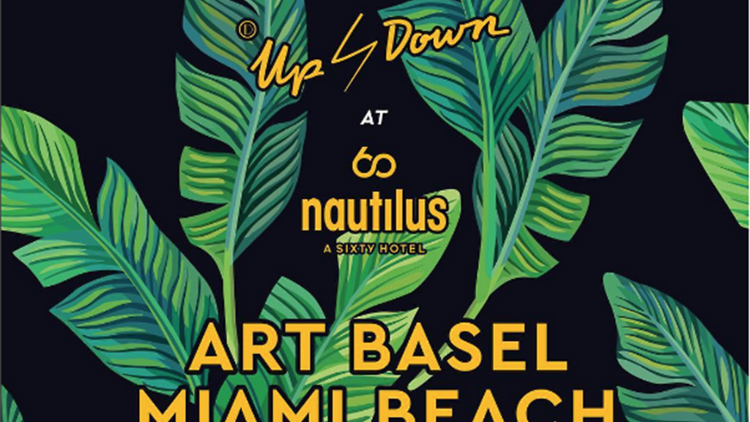 Up&Down Pop Up at Nautilus Cabana Club Beach Tent presented by Absolut Elyx & Perrier-Jouët