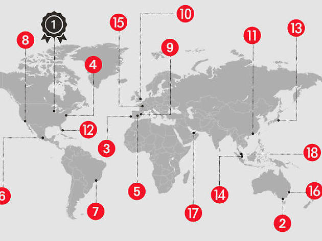 Las ciudades más divertidas del mundo Las ciudades más divertidas del mundo