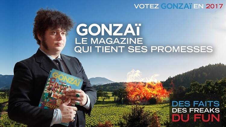 Un abonnement d'un an au magazine Gonzaï