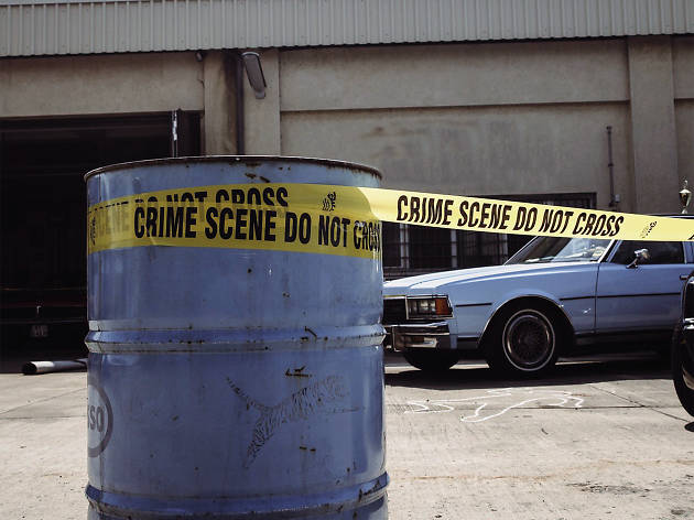 Generic crime scene Generic crime scene