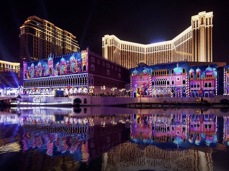 Relax and spend the night at The Venetian, Macao