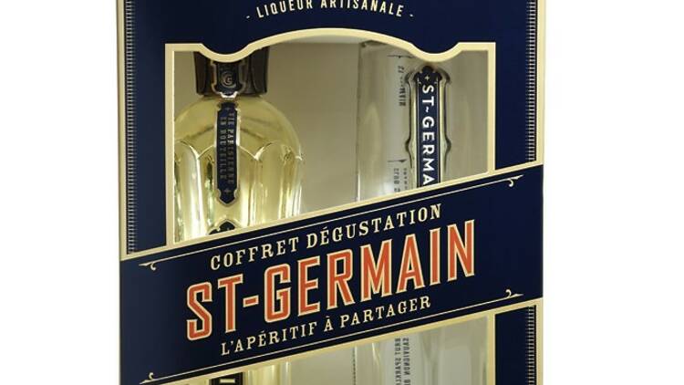 Une bouteille de St-Germain Liqueur de sureau