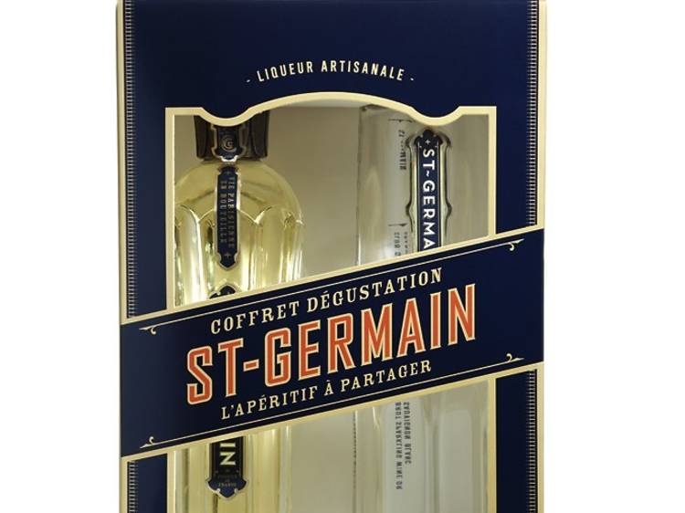 Une bouteille de St-Germain Liqueur de sureau