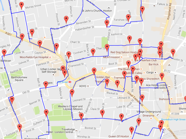 Map Of Pubs In The Uk