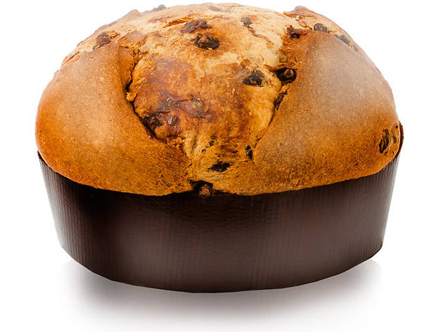 Panettone de xocolata i pera / Miquel Saborit Panettone de xocolata i pera / Miquel Saborit