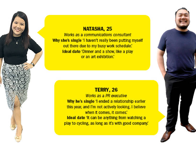 Find me a date - Terry and Natasha