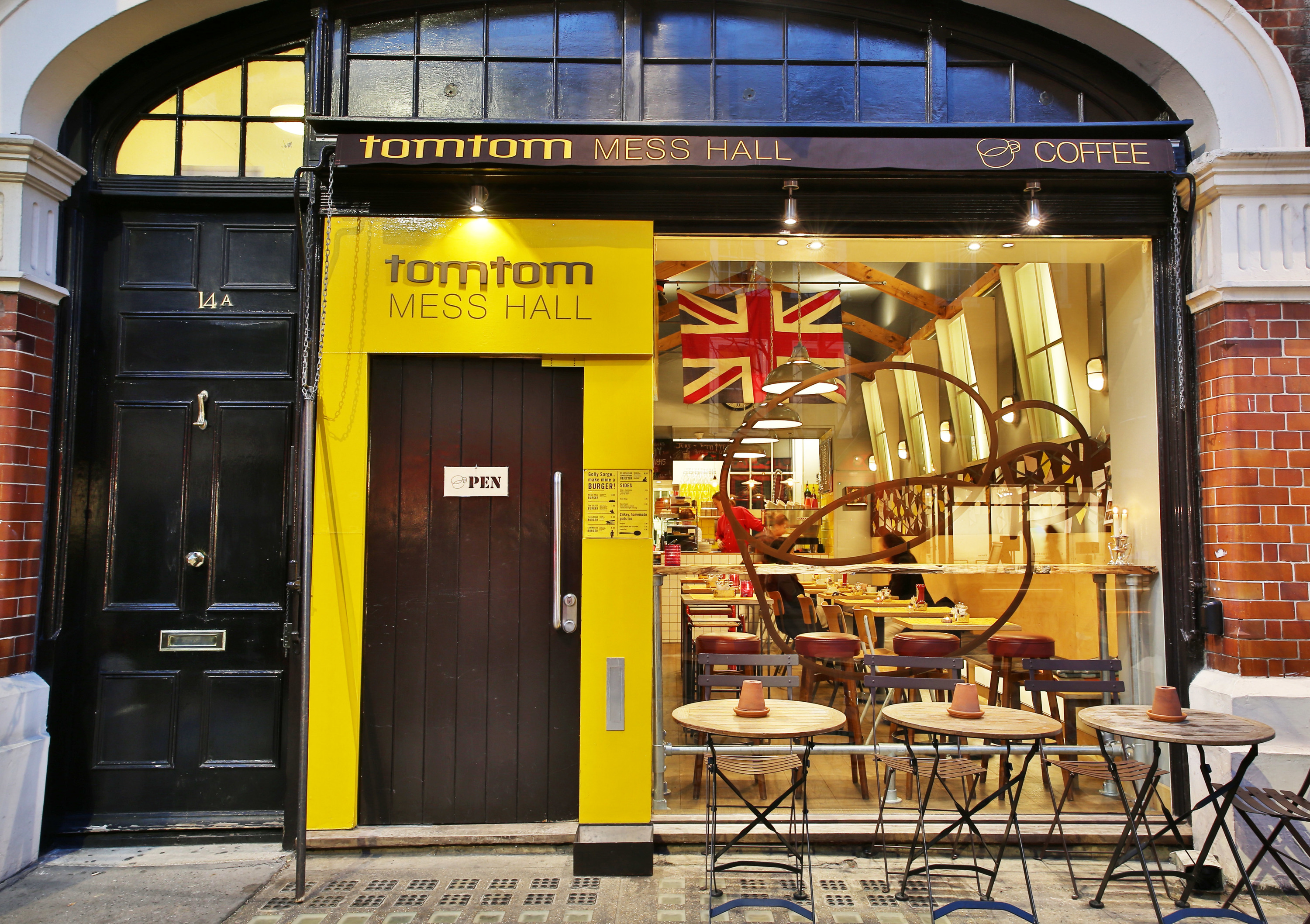 Tomtom Mess Hall Restaurants in Belgravia, London
