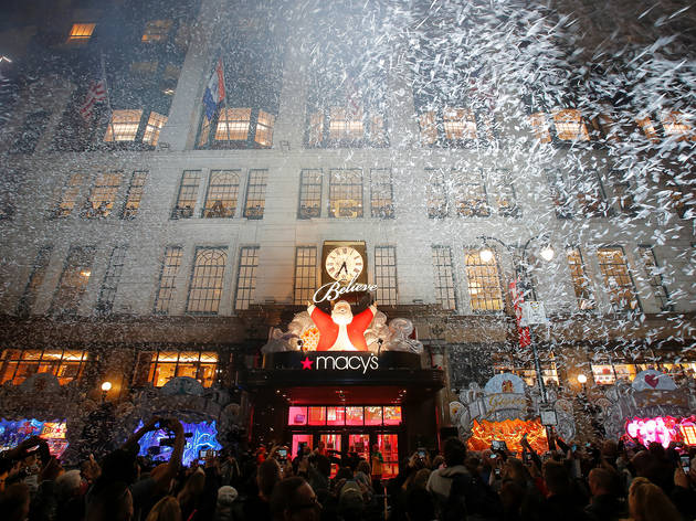 Macy's Herald Square Christmas Window Unveiling Macy's Herald Square Christmas Window Unveiling