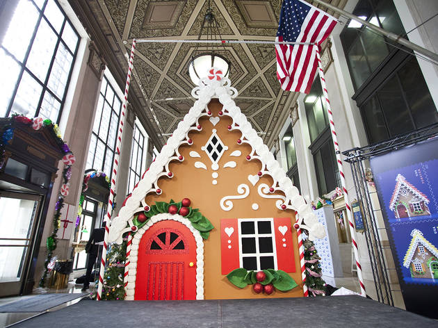 Gingerbread House at James A. Farley Post Office Building Gingerbread House at James A. Farley Post Office Building
