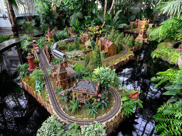 Holiday Train Show 2013 at the New York Botanical Garden Holiday Train Show 2013 at the New York Botanical Garden