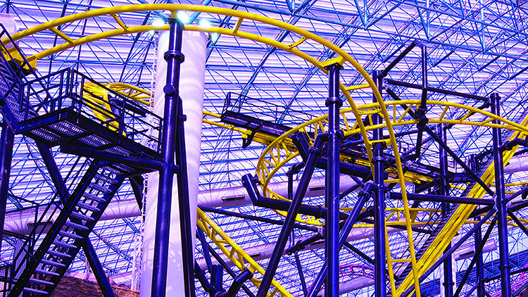 For a high-speed thrill: Adventuredome