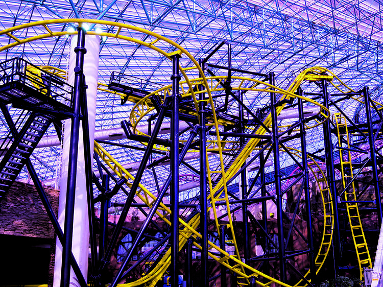 For a high-speed thrill: Adventuredome