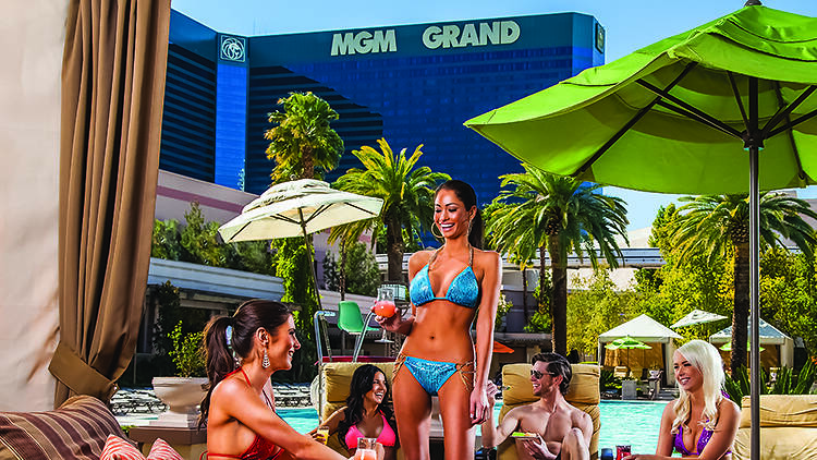 For a VIP thrill: Cabana at the MGM Grand