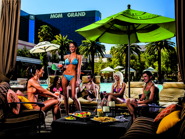 For a VIP thrill: Cabana at the MGM Grand